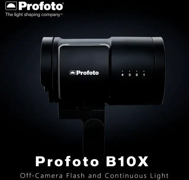 Alt view image 2 of 7 - Profoto TeleZoom Reflector White for Protruded and Flat-Fronted Lights with Adjustable Zoom Bundle with B10X Off-Camera Flash and Continuous Light (2 Items)