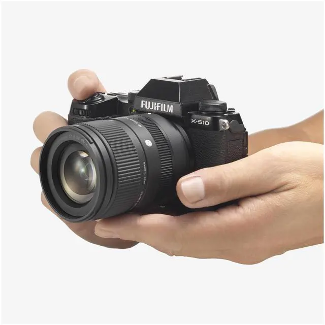 Alt view image 7 of 7 - Sigma 18-50mm F2.8 DC DN Contemporary Lens for Fujifilm X with Mount Hard Drive and Accessory Kit Bundle (5 Items)