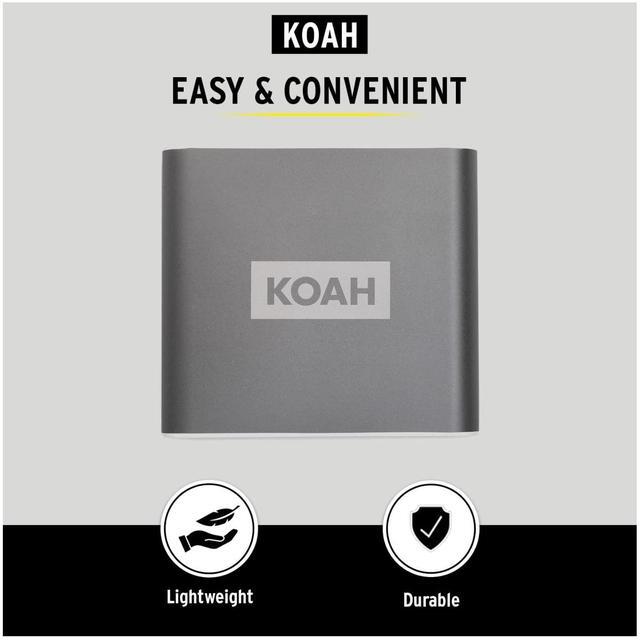 Alt view image 4 of 7 - Koah Pro USB 3.2 Type-C Connector 10Gbps CFexpress Type B Card Reader with 2 Cables