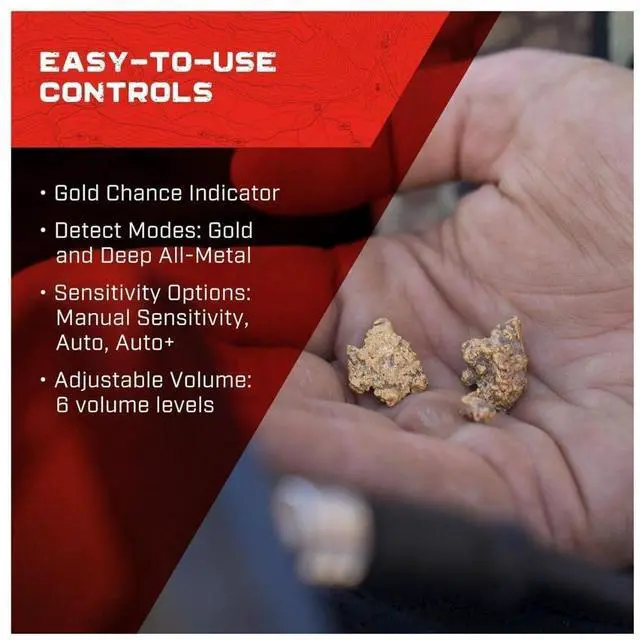 Alt view image 3 of 7 - Minelab Gold Monster 1000 Metal Detector with Fully Automatic Operation and Two Detect Modes (1 to 5-Inch Coil)