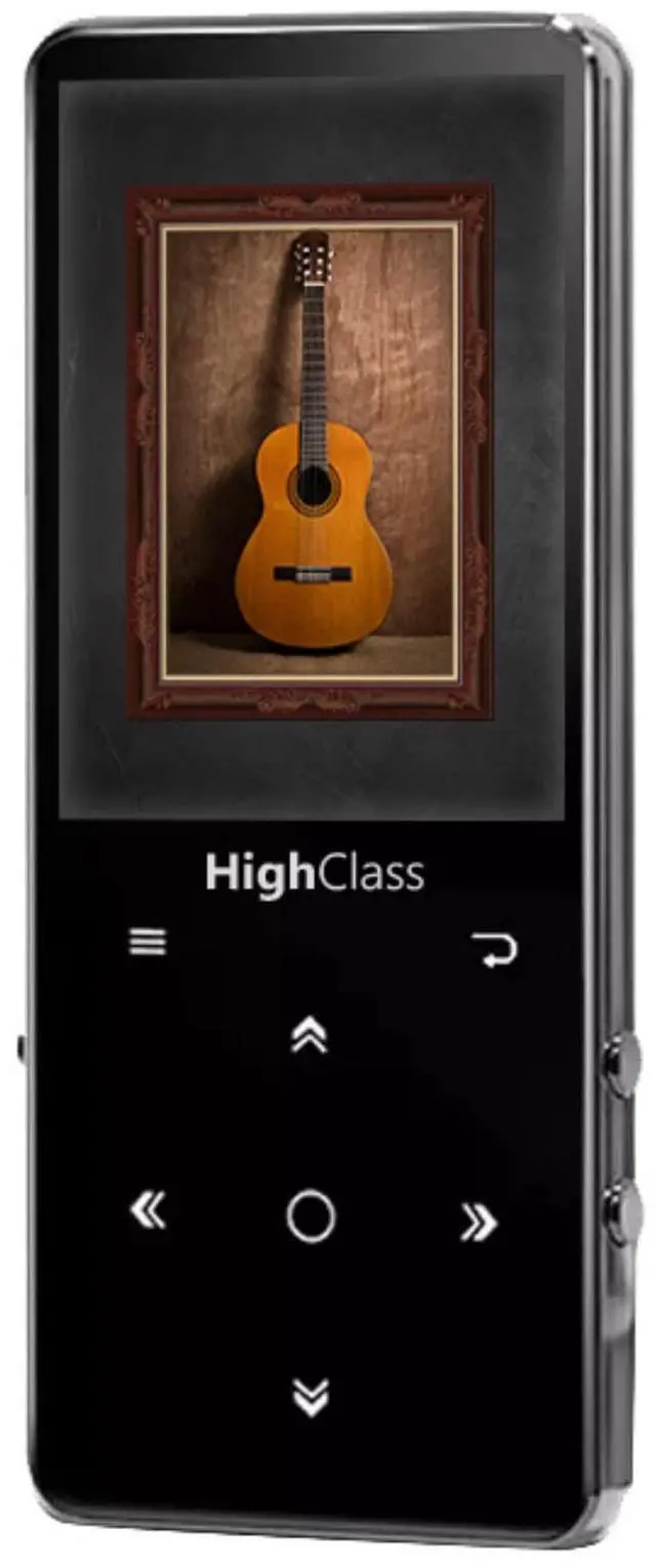 Main image of Samvix HighClass 16GB Kosher MP3 Player with Touch Buttons, Built-in Speaker - Voice Recording - Copy/Paste System - Calendar - Date/Time