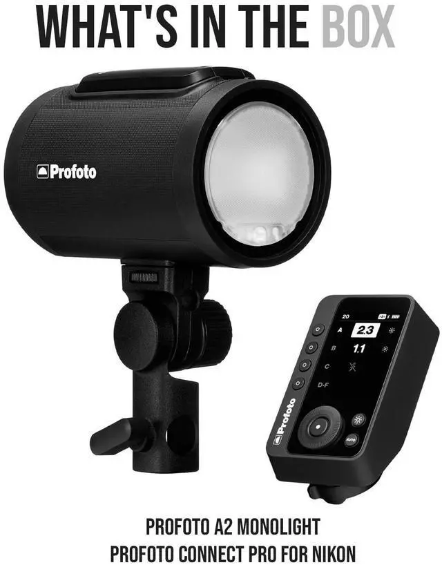 Alt view image 7 of 7 - Profoto A2 Monolight Bundle with Profoto Connect Pro for Nikon (2 Items)