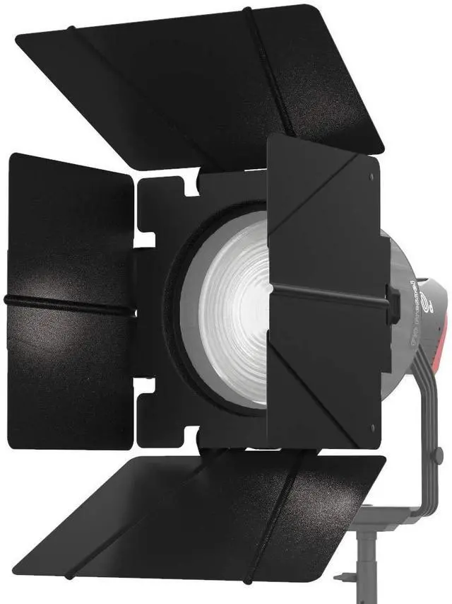 Alt view image 7 of 7 - Aputure F10 Barndoors for LS 600d Fresnel Attachment
