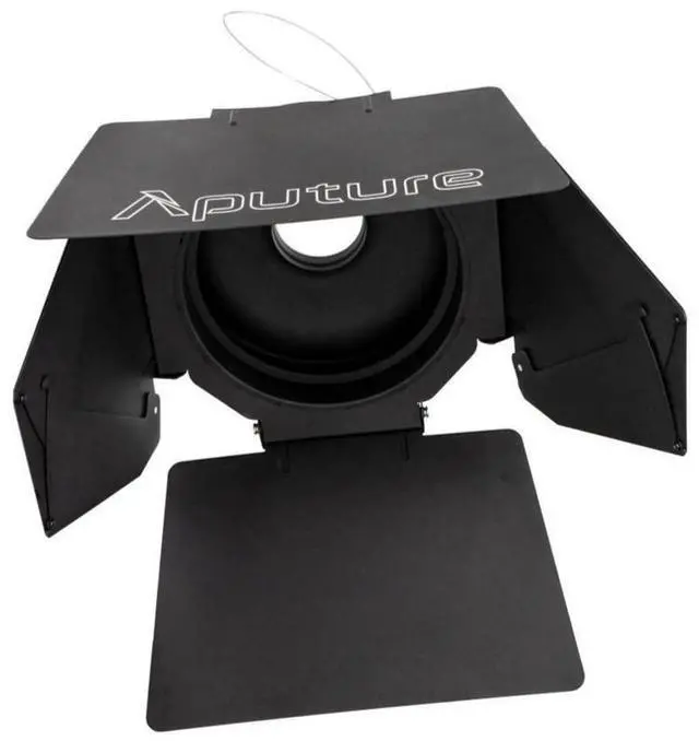 Alt view image 6 of 7 - Aputure F10 Barndoors for LS 600d Fresnel Attachment