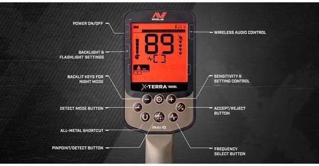 Alt view image 9 of 12 - Minelab XTERRAELITE X-Terra Elite Metal Detector