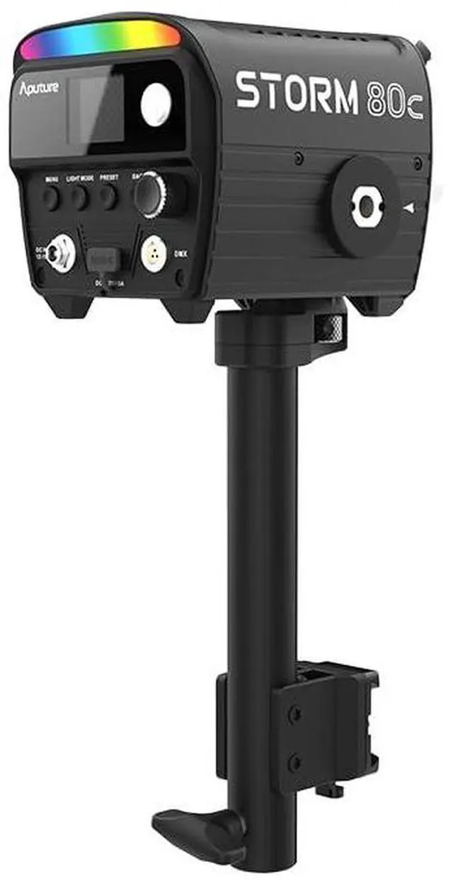 Alt view image 13 of 14 - Aputure Handheld Bracket for STORM 80c LED Light