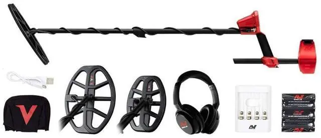 Alt view image 14 of 19 - Minelab VANQUISH 540 Pro Pack Detector, 12x9"/8x5" Double-D Coils, Multi-IQ Freq