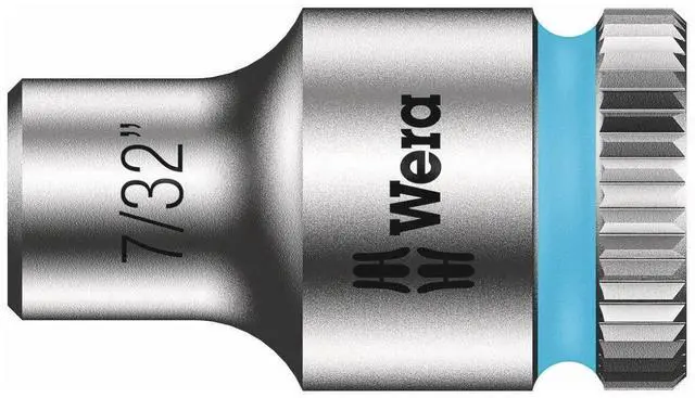 Alt view image 8 of 12 - Wera 05004019001 8100 SA 9 Zyklop Speed Ratchet Set, 1/4" Drive, Imperial