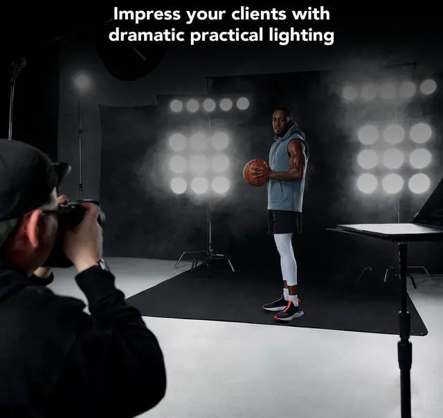 Alt view image 5 of 7 - Westcott Pro Light Adjustable Corner System and 1.5-Inch Hook-And-Loop Tape Mods 1 x 4 (2-Pack) Bundle with Westcott Pro Light Adjustable Corner System and Tape Mods 2 x 3 (Standard, 2-Pack) (2 Items)