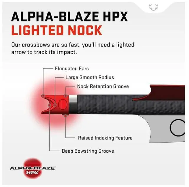Alt view image 2 of 7 - TenPoint Ready-to-Hunt Accessory Package with Red LED Nocks, Broadhead Arrows, Crossbow Sling, and Conditioner