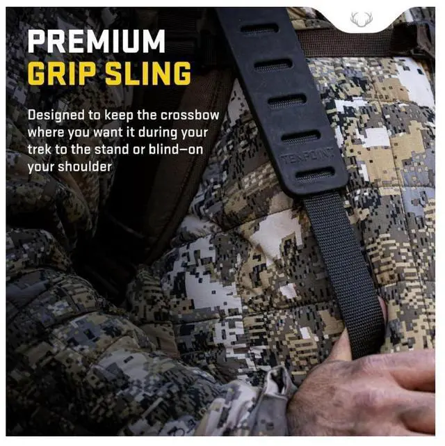 Alt view image 4 of 7 - TenPoint Ready-to-Hunt Accessory Package with Red LED Nocks, Broadhead Arrows, Crossbow Sling, and Conditioner