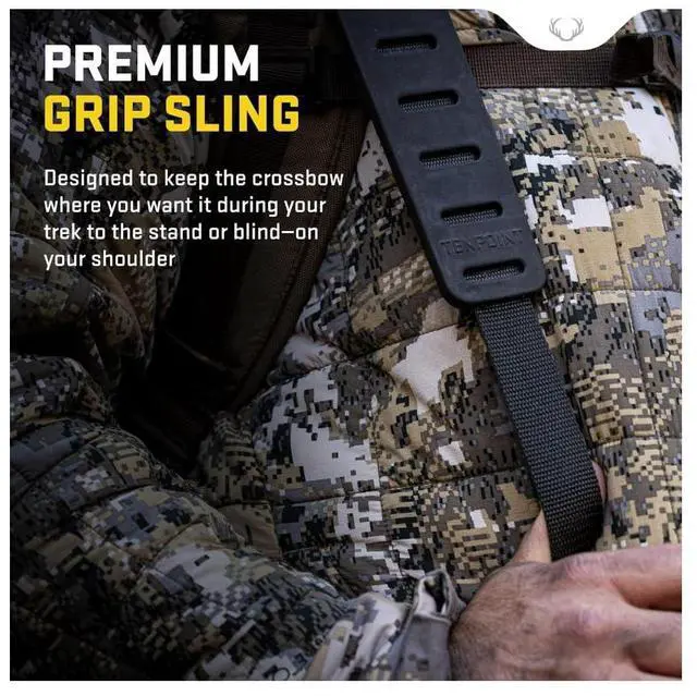 Alt view image 5 of 7 - TenPoint Ready-to-Hunt Accessory Package with Red LED Nocks, Broadhead Arrows, Crossbow Sling, and Conditioner