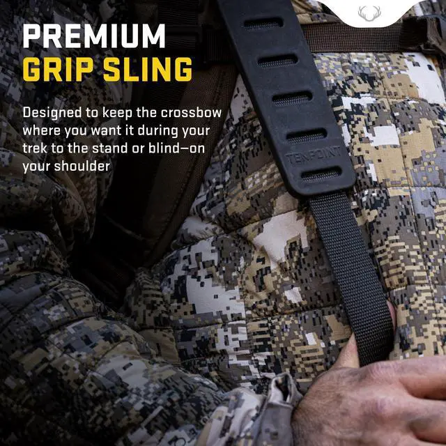 Alt view image 7 of 7 - TenPoint Ready-to-Hunt Accessory Package with Red LED Nocks, Broadhead Arrows, Crossbow Sling, and Conditioner