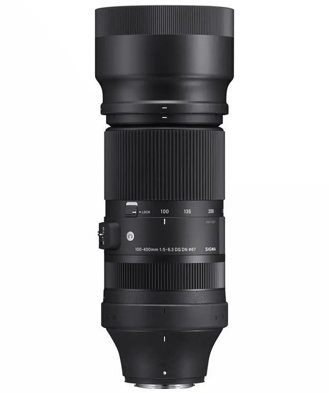 Alt view image 2 of 7 - Sigma 100-400mm F5-6.3 DG DN OS Contemporary Telephoto Zoom Lens for Fujifilm X Mount Cameras - Precision Photography and Smooth Focusing Bundle with Camera Bag and Accessories (3 Items)