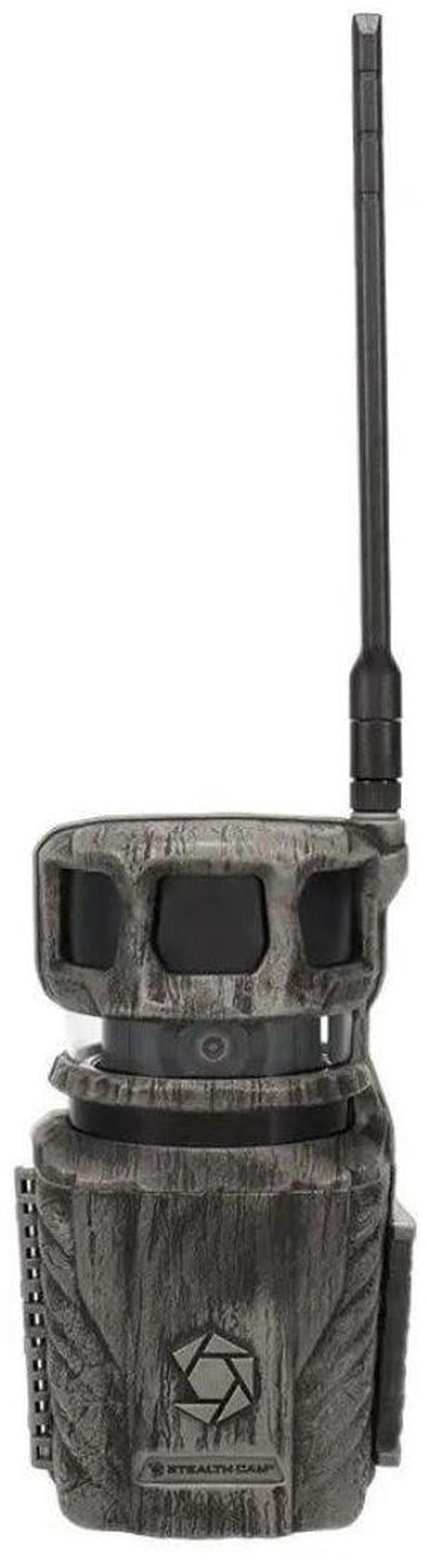 Main image of Stealth Cam Revolver 36MP 360-Degree Cellular Trail Camera with 1/4-Inch Threaded Mount and 12V DC Auxiliary Jack