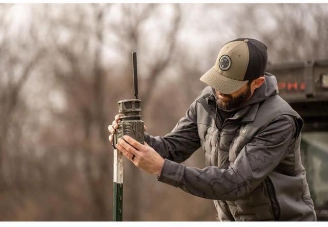 Alt view image 6 of 15 - Stealth Cam Revolver 36MP 360-Degree Cellular Trail Camera with 1/4-Inch Threaded Mount and 12V DC Auxiliary Jack