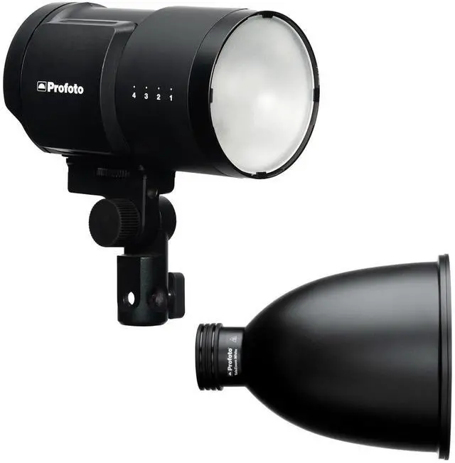 Main image of Profoto TeleZoom Reflector White for Protruded and Flat-Fronted Lights with Adjustable Zoom Bundle with B10X Off-Camera Flash and Continuous Light (2 Items)