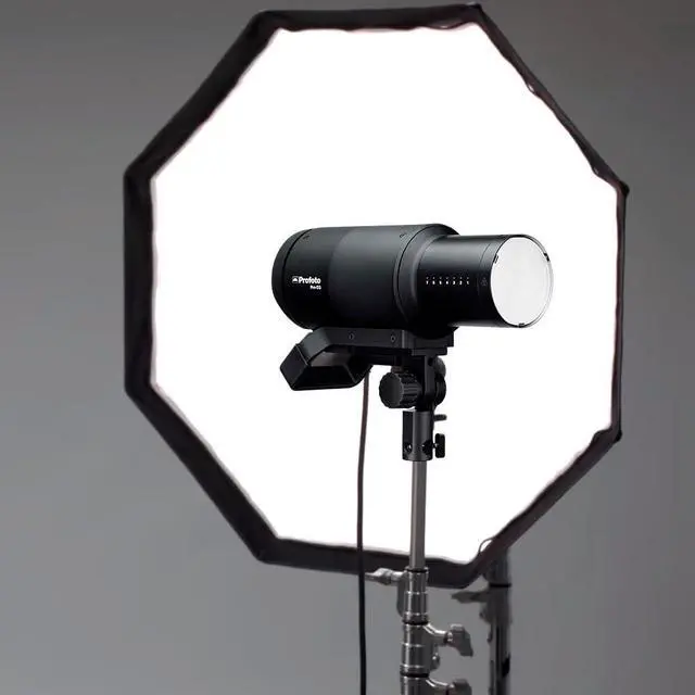 Alt view image 7 of 7 - Profoto TeleZoom Reflector White for Protruded and Flat-Fronted Lights with Adjustable Zoom Bundle with Pro-D3 750W Industrial-Grade Monolight with Fast Recycling Time and Three Flash Modes (2 Items)