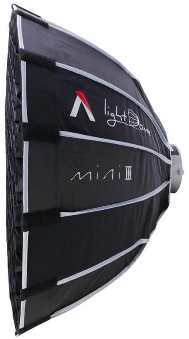 Alt view image 3 of 6 - amaran COB 200x S Bi-Color LED Monolight Bundle with Light Dome Mini III and Accessory Kit (3 Items)