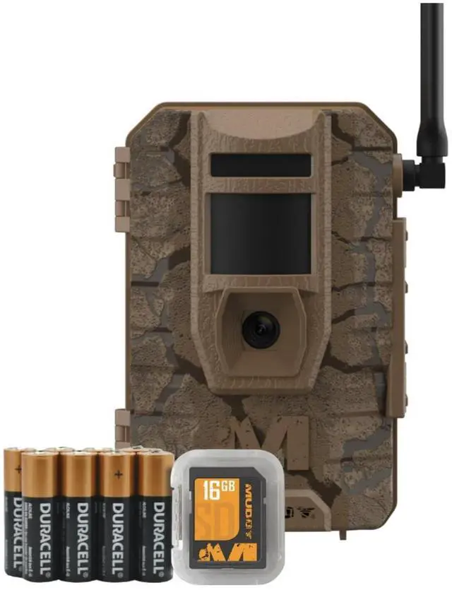Alt view image 3 of 7 - Muddy Mitigator 2.0 24MP Cellular Camera Combo with 720p Video and Versatile Mounting (Brown, 4-Pack) Bundle with All-In-One High Speed Card Reader (5 Items)