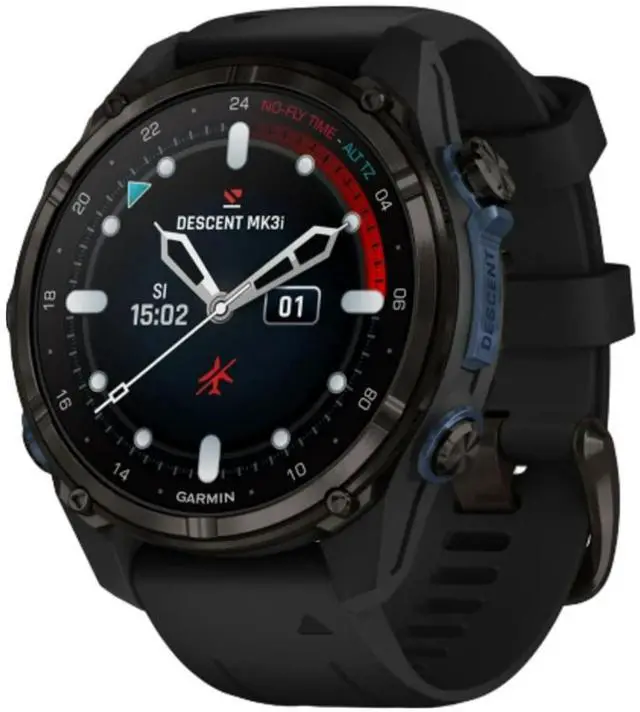 Alt view image 8 of 14 - Garmin Descent Mk3i GPS Smart Watch #010-02753-10
