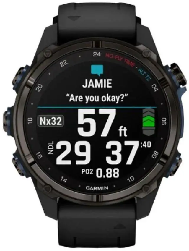 Alt view image 9 of 14 - Garmin Descent Mk3i GPS Smart Watch #010-02753-10