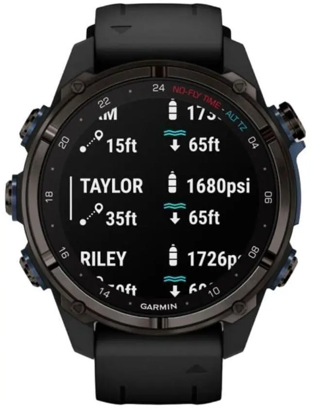 Alt view image 12 of 14 - Garmin Descent Mk3i GPS Smart Watch #010-02753-10