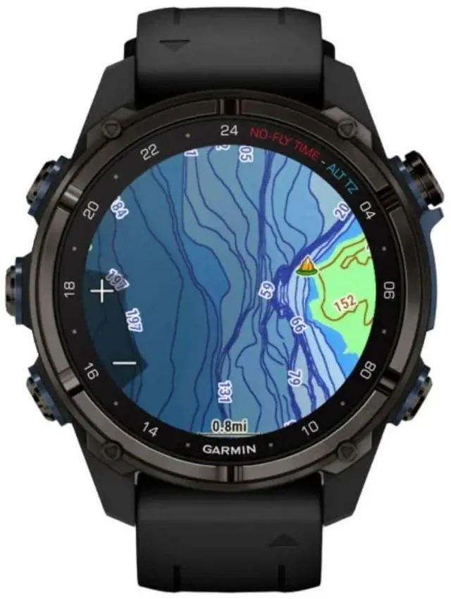 Alt view image 13 of 14 - Garmin Descent Mk3i GPS Smart Watch #010-02753-10