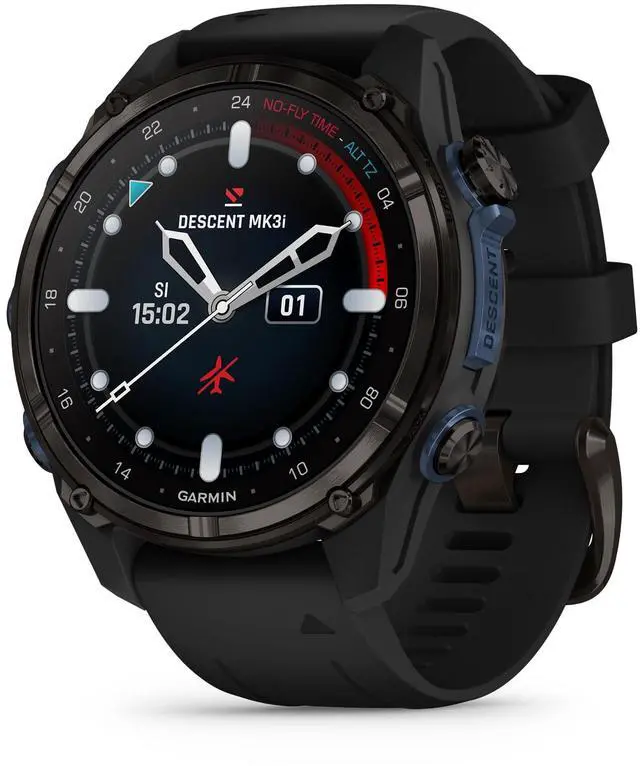 Alt view image 14 of 14 - Garmin Descent Mk3i GPS Smart Watch #010-02753-10