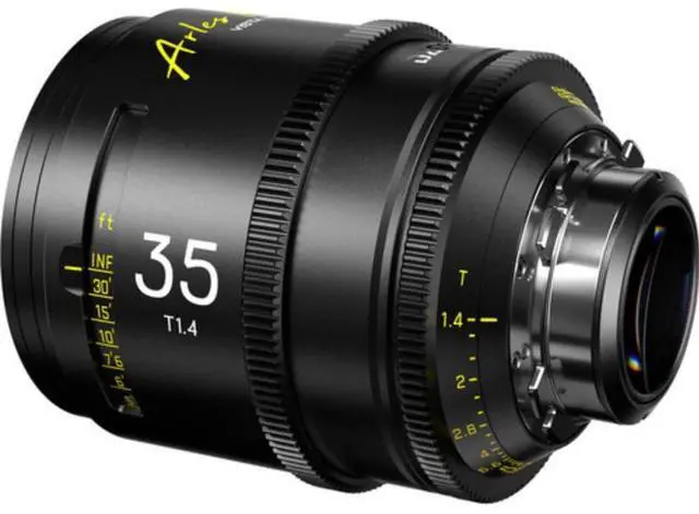 Alt view image 4 of 4 - DZOFilm Arles 35mm T1.4 PL Mount Prime Cine Lens with 95mm Front Diameter, 86mm Filter Size, and Vista Vision Sensors for High-End Cinematography (Black)