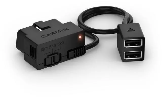 Main image of Garmin Constant Power Cable with Continuous Power Supply for Dash Cams (Black)