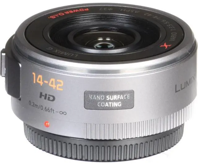 Alt view image 7 of 7 - PANASONIC LUMIX G X Vario Power Zoom Lens, 14-42mm, F3.5-5.6 ASPH., Mirrorless Micro Four Thirds, POWER Optical I.S., H-PS14042S (SILVER)