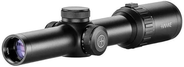 Alt view image 2 of 7 - Hawke Sport Optics Vantage 30 WA 1-8 x 24 Waterproof, Fogproof, and Shockproof Circle Dot Reticle Riflescope