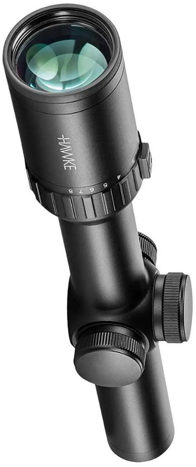 Alt view image 4 of 7 - Hawke Sport Optics Vantage 30 WA 1-8 x 24 Waterproof, Fogproof, and Shockproof Circle Dot Reticle Riflescope