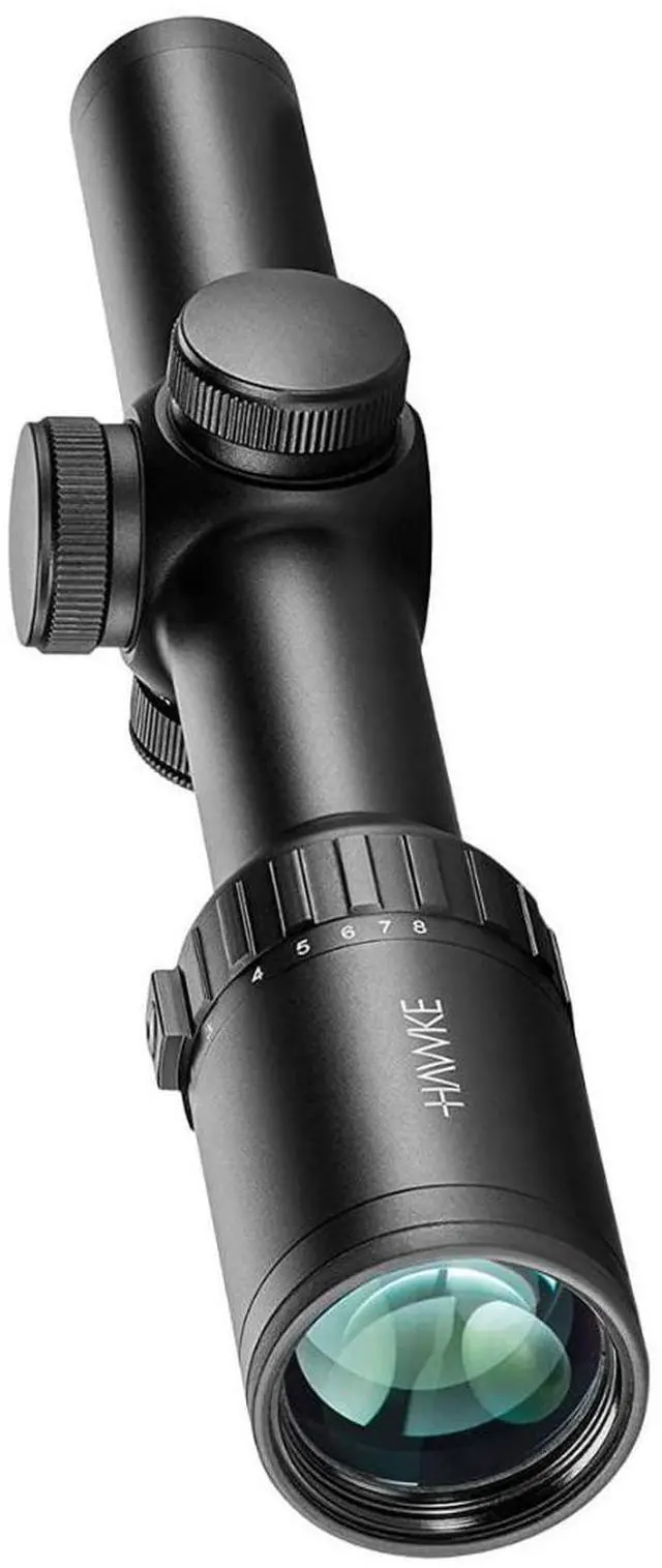Alt view image 3 of 7 - Hawke Sport Optics Vantage 30 WA 1-8 x 24 Waterproof, Fogproof, and Shockproof Circle Dot Reticle Riflescope