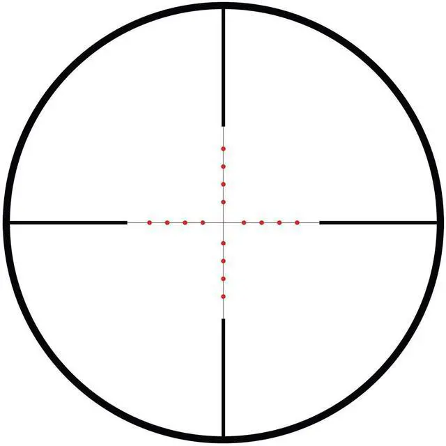 Alt view image 5 of 5 - Hawke Sport Optics 4-16x50 Vantage AO Riflescope with Mil Dot IR Illuminated Reticle and 2-Piece Rings Bundle (2 Items)
