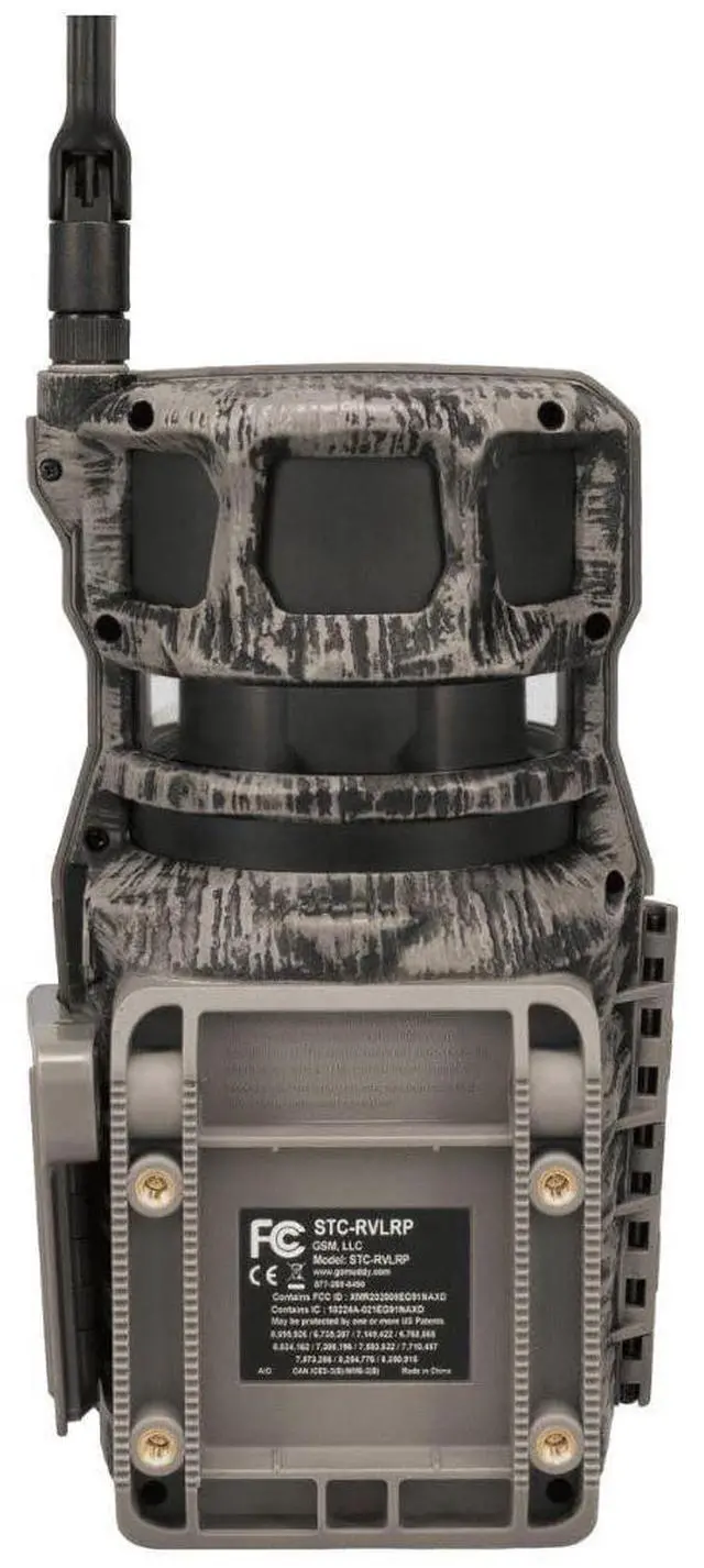 Alt view image 3 of 7 - Stealth Cam Revolver 40MP Pro 360-Degree Cellular Trail Camera with 1/4-Inch Threaded Mount and 12V DC Auxiliary Jack