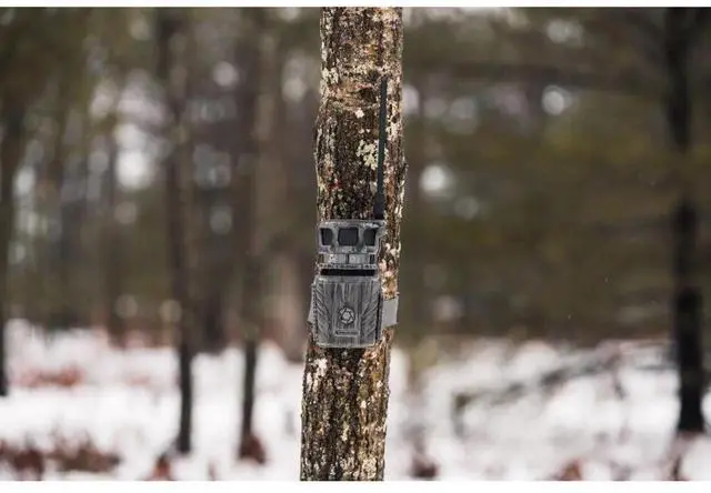 Alt view image 5 of 7 - Stealth Cam Revolver 40MP Pro 360-Degree Cellular Trail Camera with 1/4-Inch Threaded Mount and 12V DC Auxiliary Jack