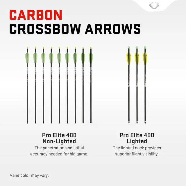 Alt view image 6 of 7 - TenPoint Venom X Crossbow Bundle with Carbon Arrows, Lighted Arrows, CenterPunch Broadheads, Neoprene Sling, Premium Lubricant, and Soft Case (7 Items)