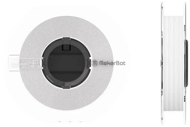 Alt view image 4 of 4 - MakerBot 3D Printer SR-30 Water Soluble Filament 3750015A