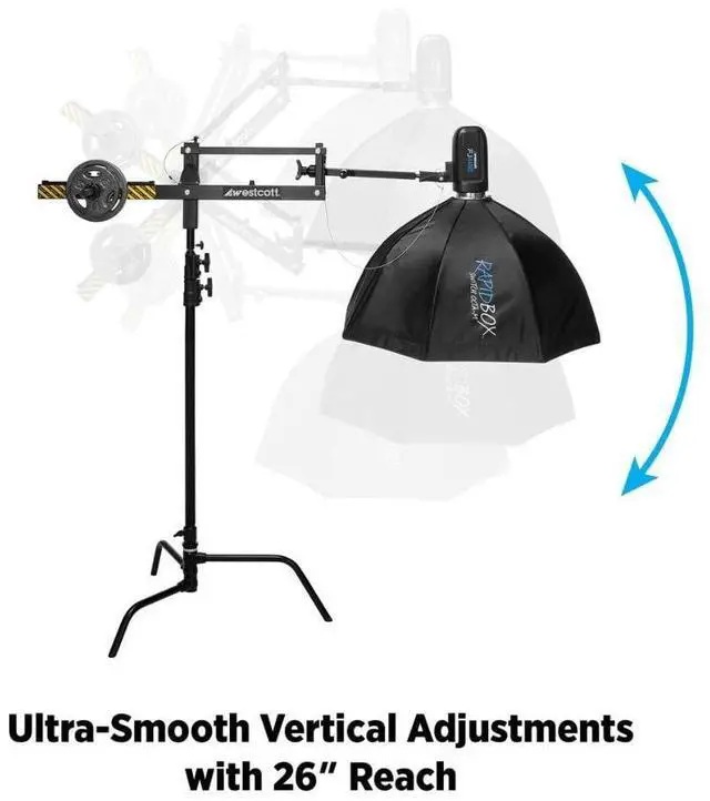 Alt view image 12 of 14 - Westcott Easy Boom with 14" Extension Arm