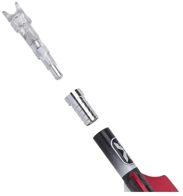Alt view image 2 of 7 - TenPoint 16-Inch EVO-X Alpha-Blaze Lighted Carbon Crossbow Arrows (3-Pack)