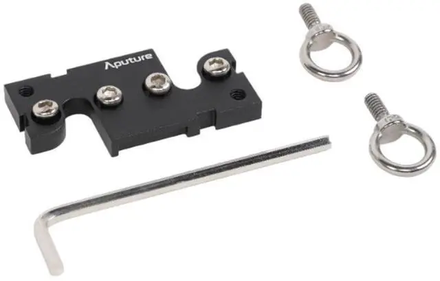 Alt view image 2 of 7 - Aputure Infinibar Straight Metal Splicing Connector for Combining Two Infinibars (Passive)
