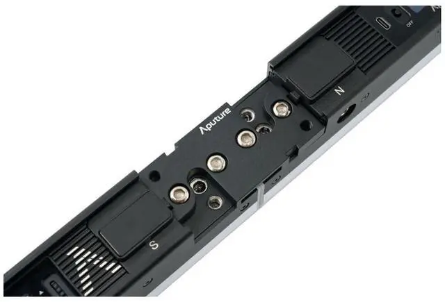 Alt view image 5 of 7 - Aputure Infinibar Straight Metal Splicing Connector for Combining Two Infinibars (Passive)
