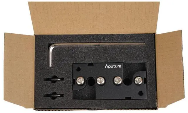 Alt view image 7 of 7 - Aputure Infinibar Straight Metal Splicing Connector for Combining Two Infinibars (Passive)