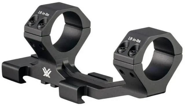 Alt view image 2 of 7 - Vortex Sport Cantilever 30mm Picatinny Mount with 2-Inch Offset, 6061 Aluminum Body, and Lightweight Construction (Matte Black)