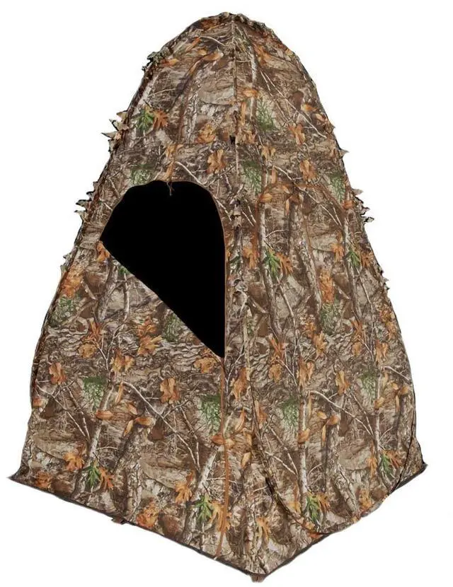 Alt view image 11 of 12 - Ameristep Outhouse Blind Mossy Oak Breakup Country