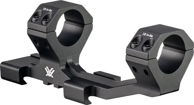 Alt view image 6 of 7 - Vortex Sport Cantilever 30mm Picatinny Mount with 2-Inch Offset, 6061 Aluminum Body, and Lightweight Construction (Matte Black)
