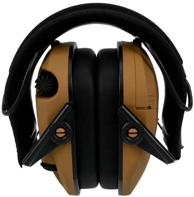 Alt view image 6 of 7 - Walker's Razor Slim Electronic Muffs (Battle Brown)