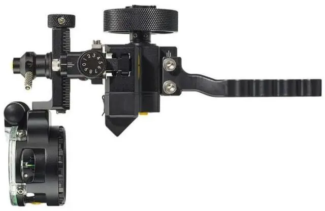 Alt view image 5 of 7 - Trophy Ridge Digital React .019 One Pin Right-Handed Bow Sight with LED Screen and Digital React Technology (Black)